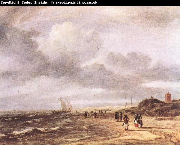 Jacob van Ruisdael The Shore at Egmond-an-Zee